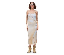 Luxury Strappy dress in cotton blend