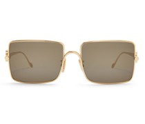 Luxury Anagram sunglasses in acetate and metal