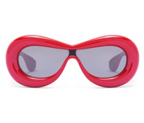 Luxury Inflated mask sunglasses in nylon