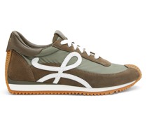 Luxury Flow runner in nylon and suede