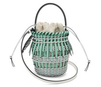 Luxury Small Fringe Bucket bag in calfskin