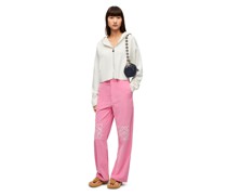 Luxury Baggy trousers in cotton