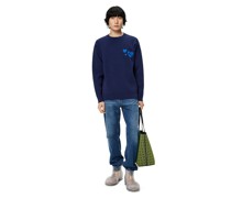 Luxury LOEWE heart sweater in wool