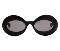 Luxury Oversized oval sunglasses in acetate