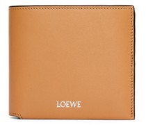 Luxury Bifold wallet in shiny nappa calfskin