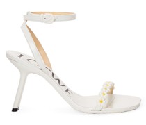 Luxury Petal Daisy sandal in lambskin