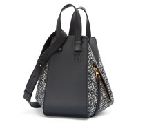 Luxury Small Hammock bag in Anagram jacquard and calfskin