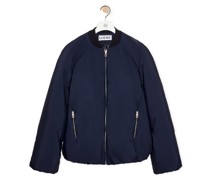 Luxury Padded bomber jacket in technical cotton
