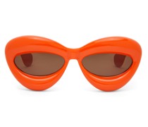 Luxury Inflated cateye sunglasses in nylon