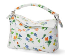Luxury Small Flower Puzzle Edge bag in satin calfskin