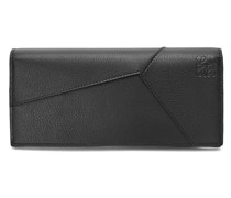 Luxury Puzzle Edge long horizontal wallet in classic calfskin