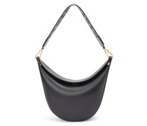Luxury LOEWE Luna bag in satin calfskin and jacquard