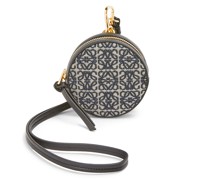 Luxury Cookie Pouch in Anagram jacquard and calfskin