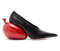 Luxury Balloon pump in calfskin