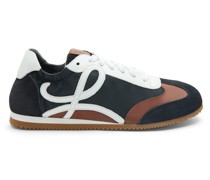 Luxury Ballet Runner in nylon and calfskin