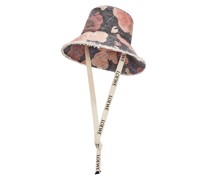 Luxury Roses fisherman hat in denim