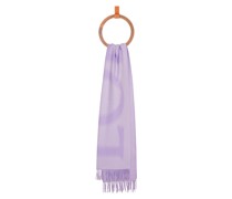 Luxury LOEWE scarf in wool and cashmere
