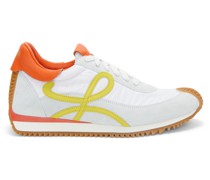 Luxury Flow runner in calfskin and nylon