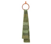 Luxury Anagram scarf in wool silk and cashmere