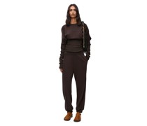 Luxury Sweatpants in cotton and silk
