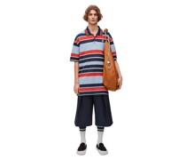 Luxury Oversized fit Polo in cotton and linen