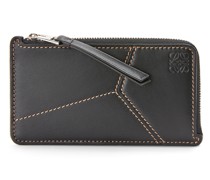 Luxury Puzzle stitches coin cardholder in smooth calfskin