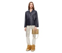 Luxury Pyjama blouse in nappa lambskin