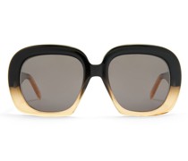Luxury Square halfmoon sunglasses
