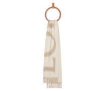Luxury LOEWE scarf in wool and cashmere