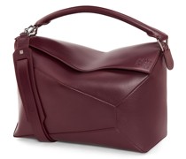Luxury Large Puzzle bag in shiny calfskin