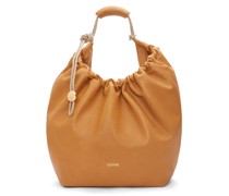Luxury XL Squeeze bag in natural calfskin