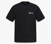 Logo-T-Shirt Meta Cyberpunk aus Bio-Baumwolle für Herren