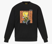 Sweatshirt Looney Tunes x MCM aus Bio-Baumwolle für Herren