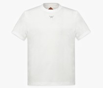 Essential T-Shirt mit Logodruck aus Bio-Baumwolle|Essential T-Shirt mit Logoprint aus Bio-Baumwolle