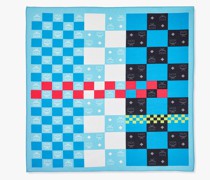 Bandana-Tuch in Checkerboard Visetos
