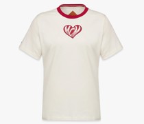 T-Shirt aus Bio-Baumwolle mit Herz-Logo