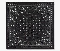 Halstuch aus Seide mit Monogramm-Print in Bandana Visetos