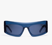 Unisex Quadratische Sonnenbrille