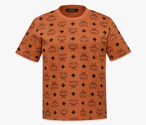 T-Shirt aus Bio-Baumwolle mit gedrucktem Maxi-Monogramm