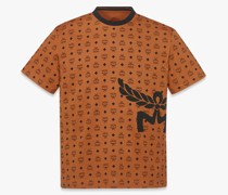 Mega Laurel T-Shirt mit Monogrammdruck aus Bio-Baumwolle|Mega Laurel T-Shirt mit Monogramm aus Bio-Baumwolle