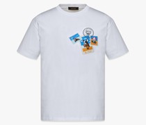 Unisex-T-Shirt M Pup Postcards aus Bio-Baumwolle