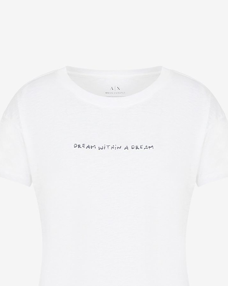 Armani Exchange Damen Regular Fit T-Shirts