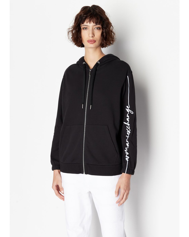 Armani Exchange Damen Sweatshirts mit Reißverschluss