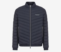 Gefütterte Jacke mit Reißverschluss
