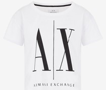 Jersey-T-Shirt in normaler Passform