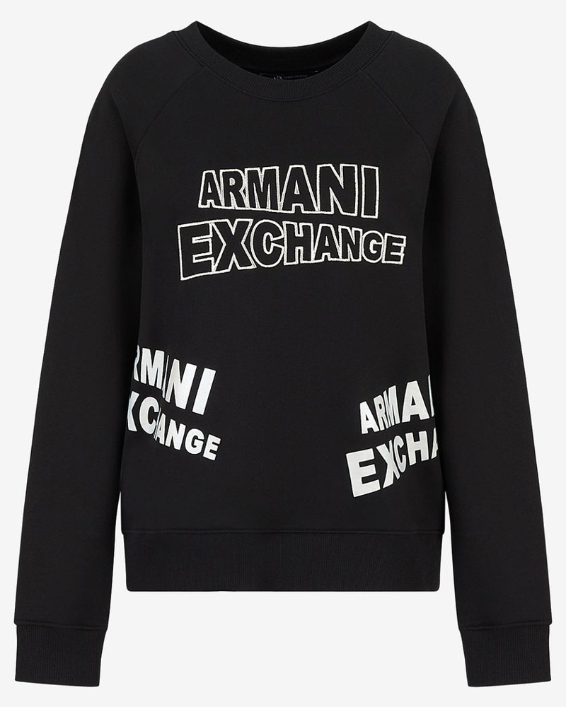 Armani Exchange Damen Sweatshirts ohne Kapuze