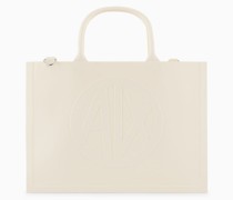 Milky Bag mit Geprägtem Logo Aus Recyceltem Material