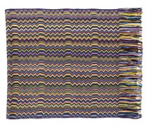 Missoni Fringed Crochet-Knit Scarf