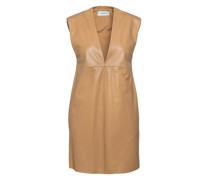 Sportmax Leather Mini Dress