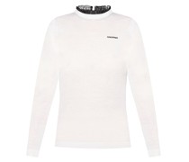 Red   Logo Sweater
